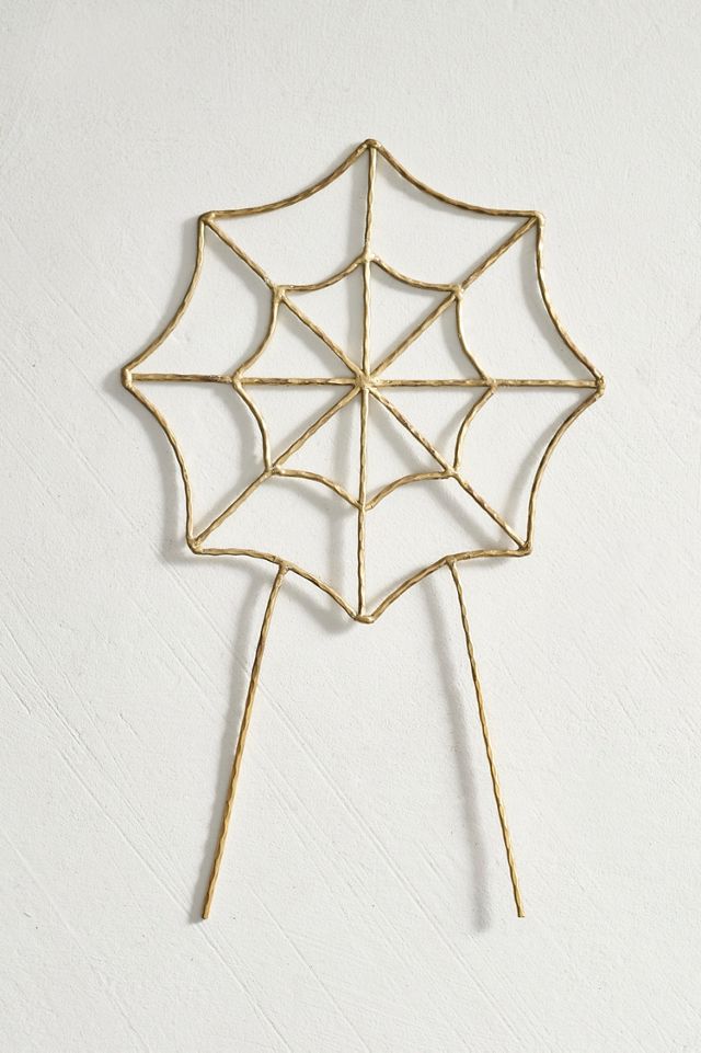 Brass Spiderweb Trellis #1