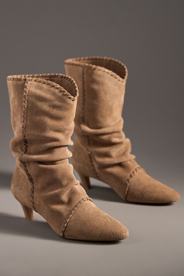 Silent D Elle Stitched Scrunch Boots #1