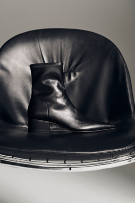 Silent D Short Kali Ankle Boots In Black