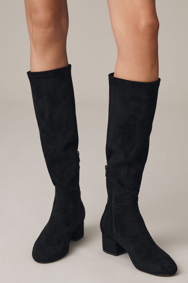 Silent D Block-Heel Knee-High Boots #1
