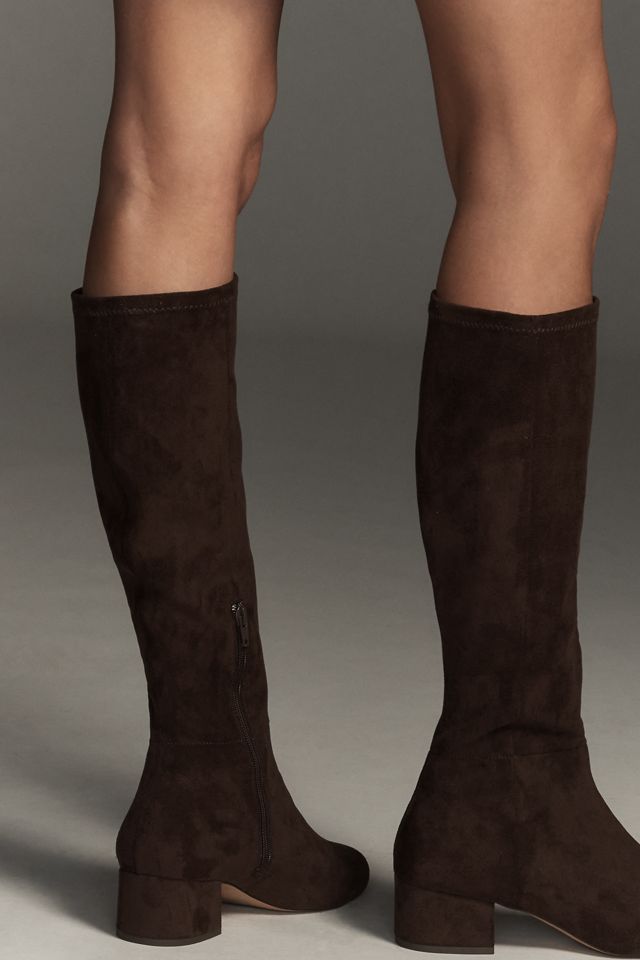 Silent D Block-Heel Knee-High Boots #2