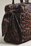 Damson Madder Quilted Leopard Tote