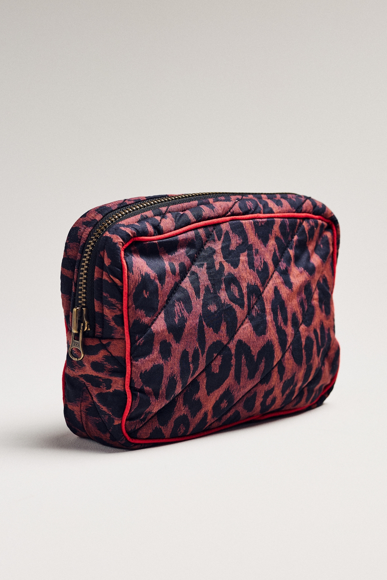 Damson Madder Quilted Makeup Bag