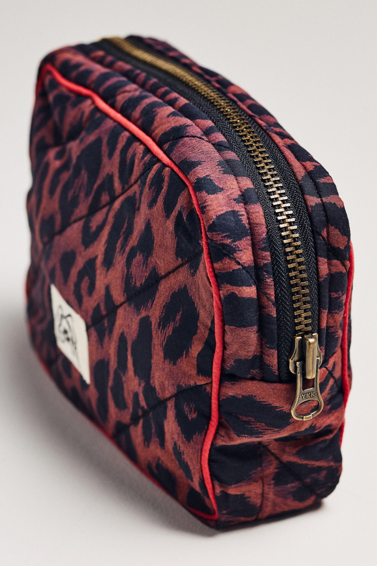 Damson Madder Quilted Makeup Bag