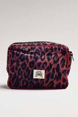 Damson Madder Quilted Makeup Bag