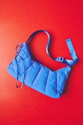 Crescent Leather Shoulder Bag | Anthropologie