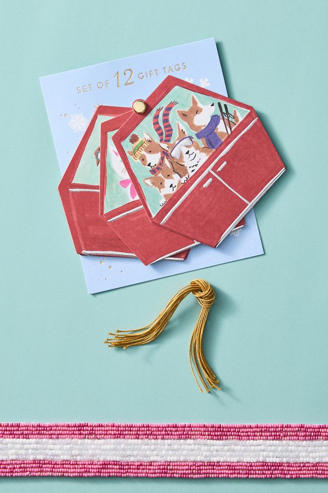 Ski Pets Gift Tags, Set of 12 #1