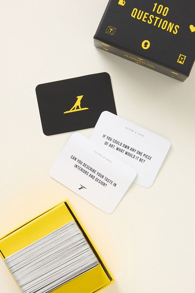 100 Questions Card Game #1