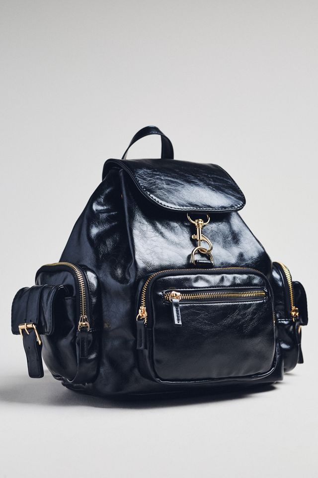 By Anthropologie Faux-Leather Backpack #1