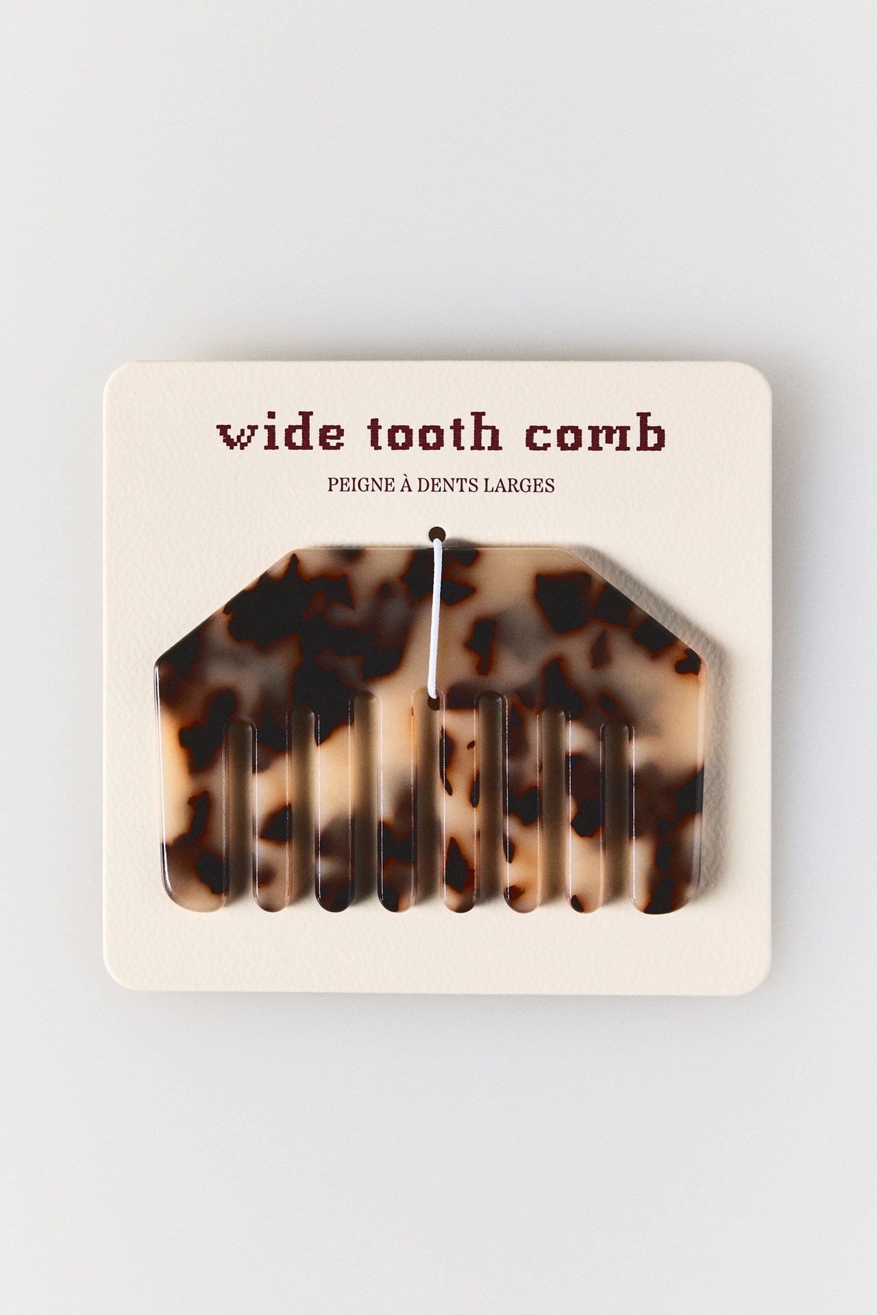 Wide Tooth Mini Comb