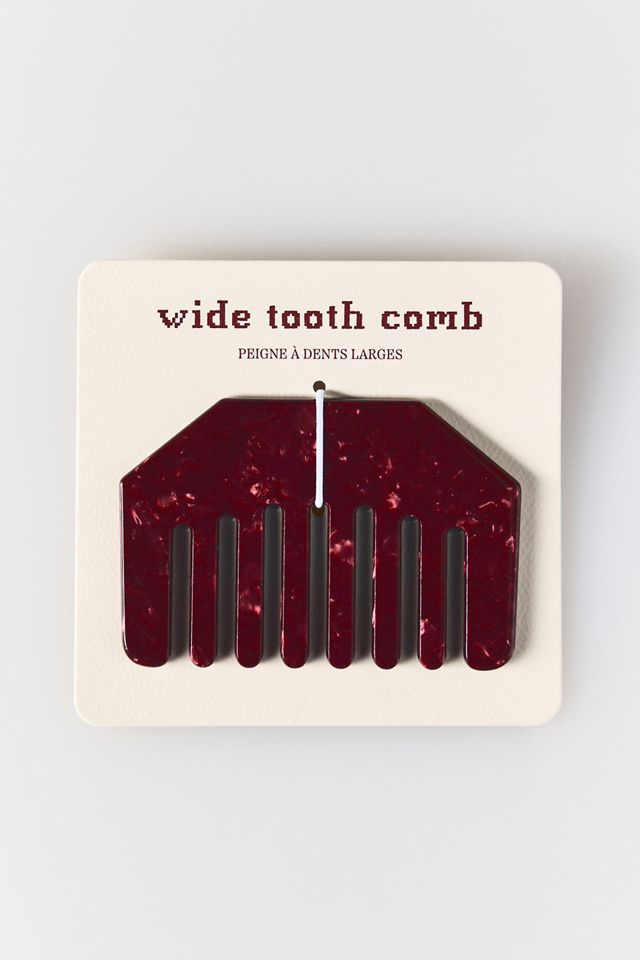 Wide Tooth Mini Comb #1