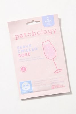 Patchology Serve Chilled Rose Sheet Mask, Set of 2