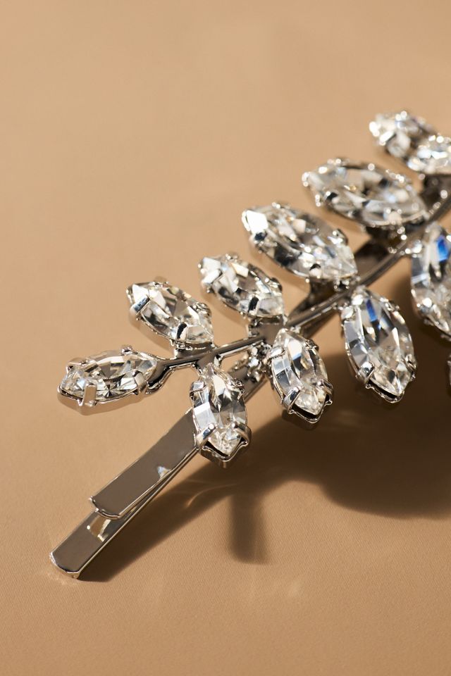 Elizabeth Bower Eden Crystal Cluster Hair Pin #1
