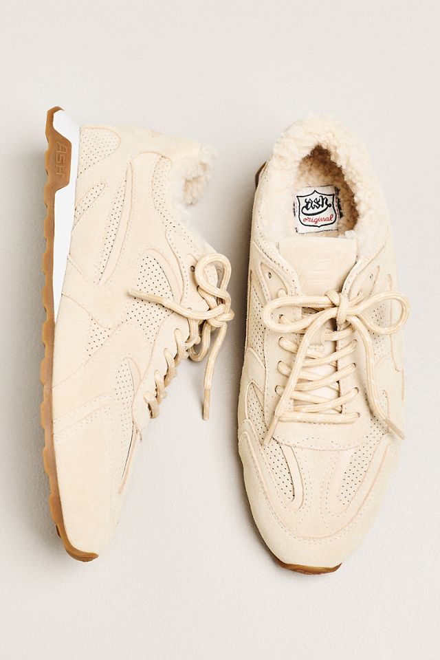 Ash Kasar Faux-Shearling Sneakers #1