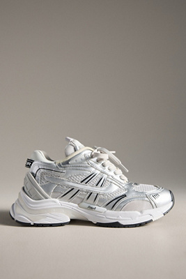 Ash Race Sneakers In Silver
