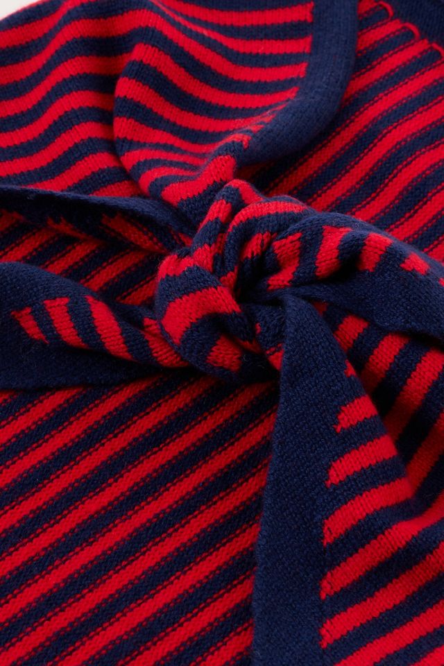TBCo Stripe Triangle Wool Scarf #1