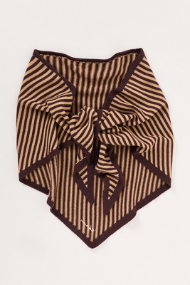 Tbco Large Triangle Wool Scarf In Multi