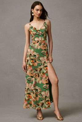 By Anthropologie Sleeveless V-Neck Asymmetrical Blazer Dress