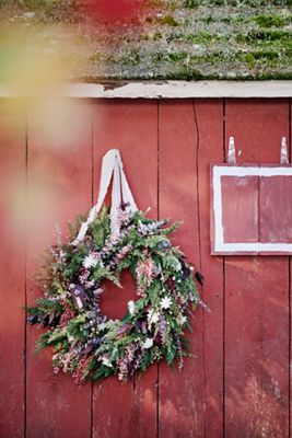 Terrain Faux Mixed Evergreen Wreath