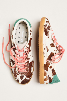 Coolway Kizuna Animal Print Sneakers In Multi