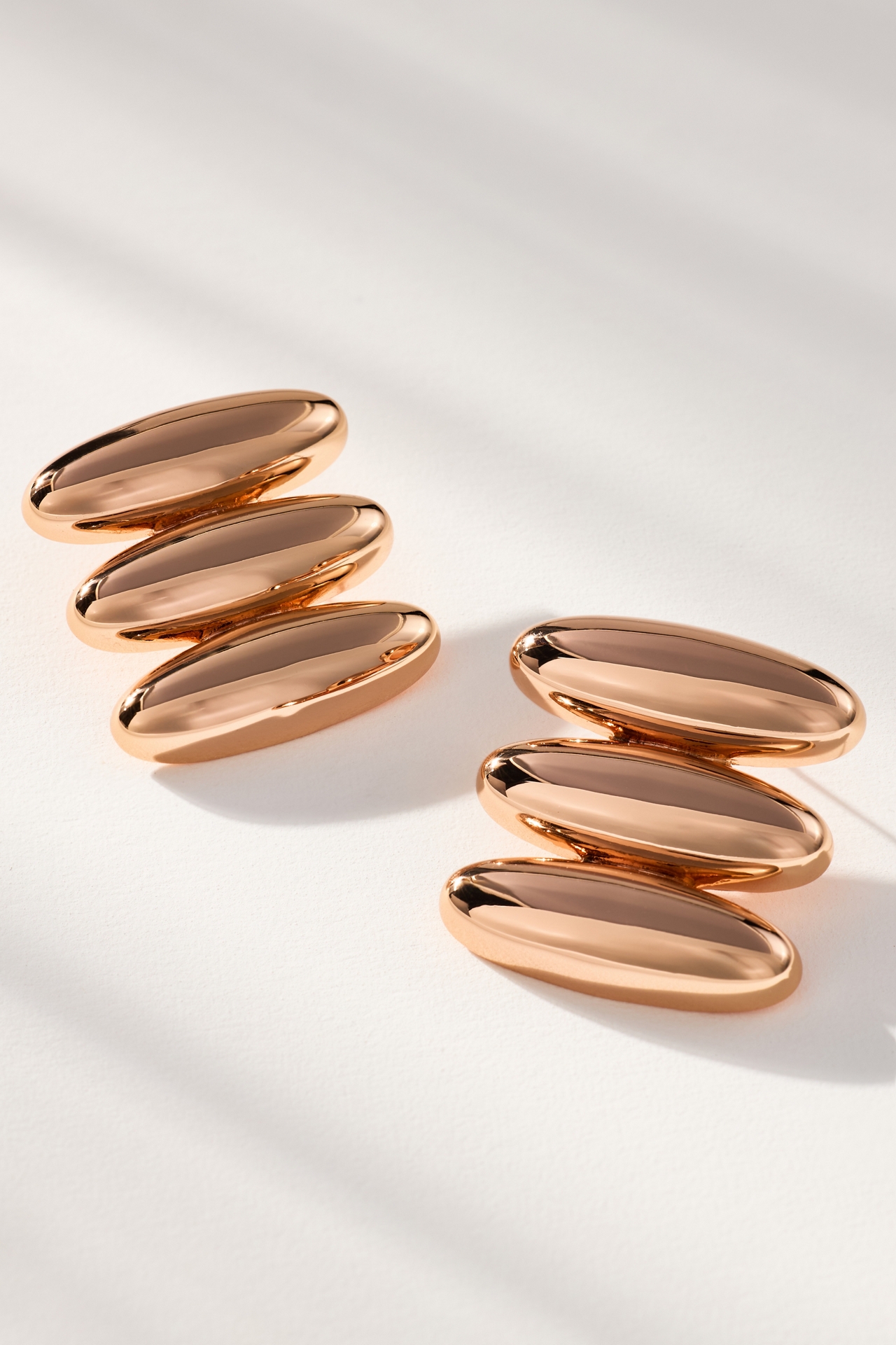 Luv Aj Milan Bead Stud Earrings
