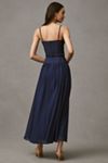 Hutch Ruby Sleeveless Bustier Belted Drop-Waist Maxi Dress