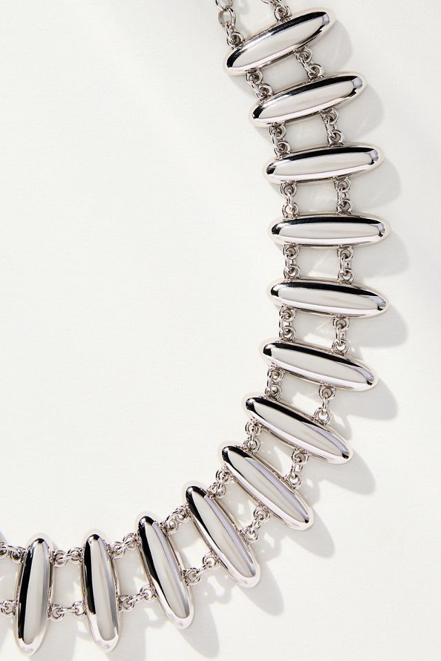 Luv Aj Milan Bead Stud Chocker Necklace #1