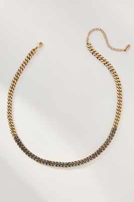 By Anthropologie Gradient Braided Chain Necklace | Anthropologie