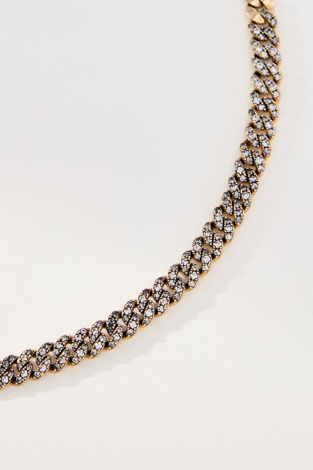 By Anthropologie Gradient Braided Chain Necklace #3