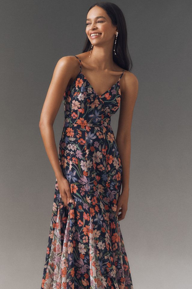 Hutch Belinna Sleeveless V-Neck Godet A-Line Maxi Dress #2