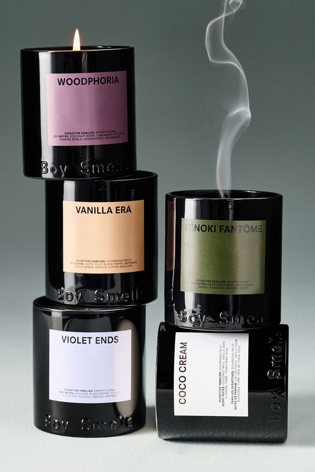 Boy Smells Hinoki Fantôme Boxed Glass Candle | AnthroHome