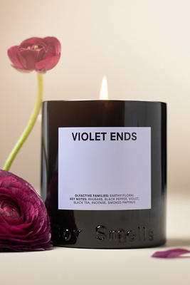 Boy Smells Violet Ends Boxed Glass Candle