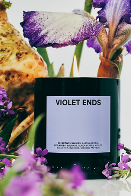 Boy Smells Violet Ends Boxed Glass Candle | AnthroHome