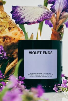 Boy Smells Violet Ends Boxed Glass Candle