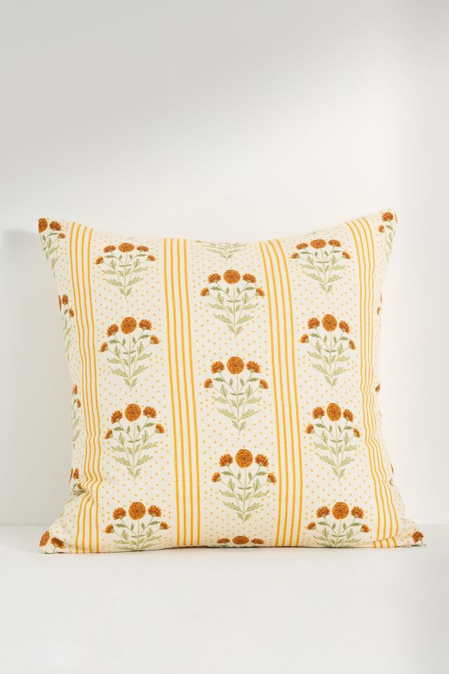 Mira Cotton Woven Printed Floral Pillow #1