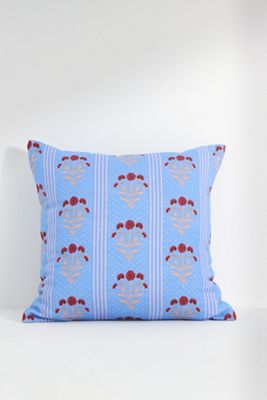 Mira Cotton Woven Printed Floral Pillow