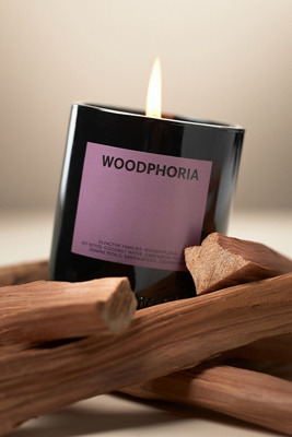 Boy Smells Woodphoria Boxed Glass Candle In Black