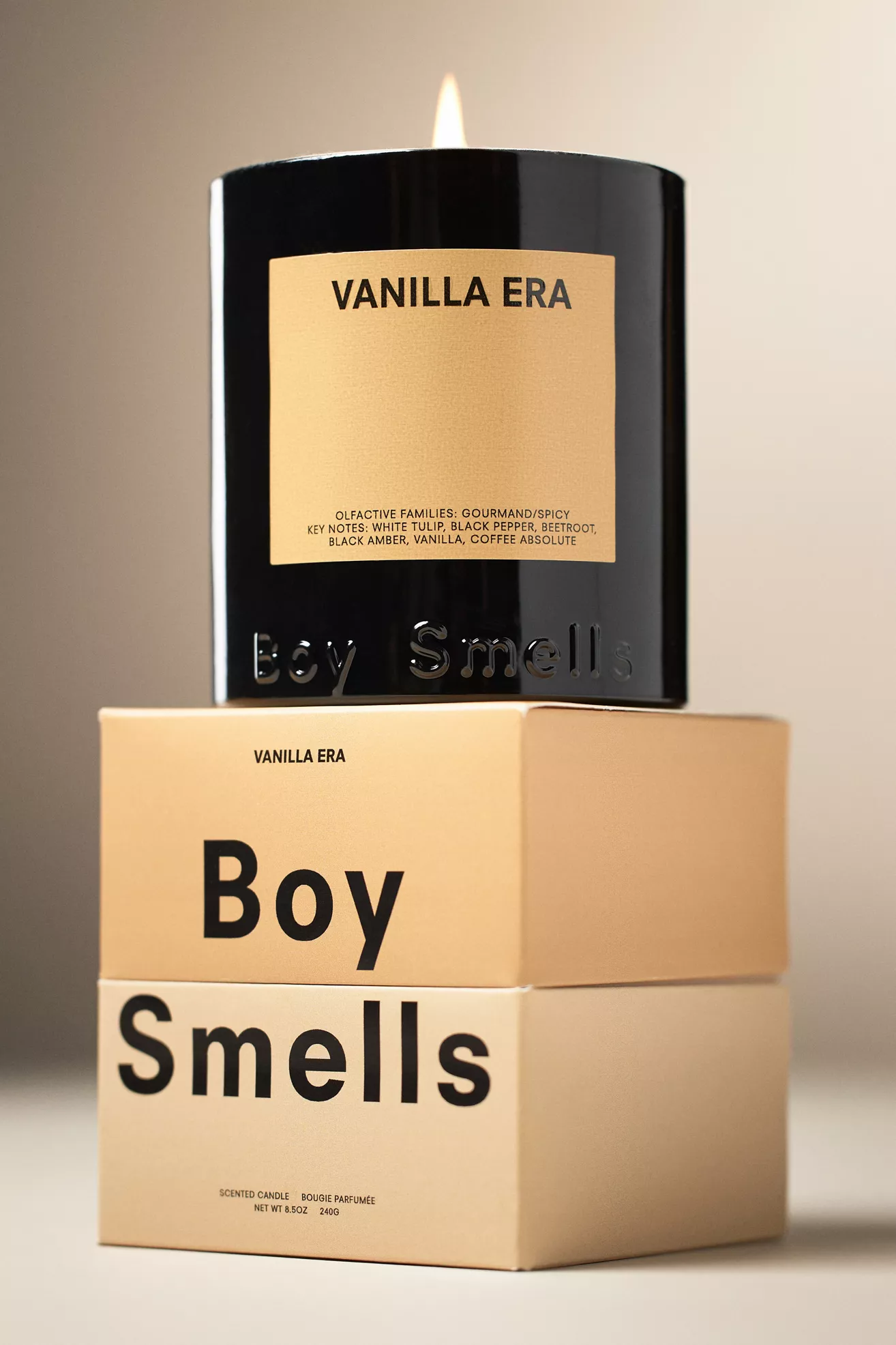 Boy Smells Vanilla Era Boxed Glass Candle - thumbnail 3