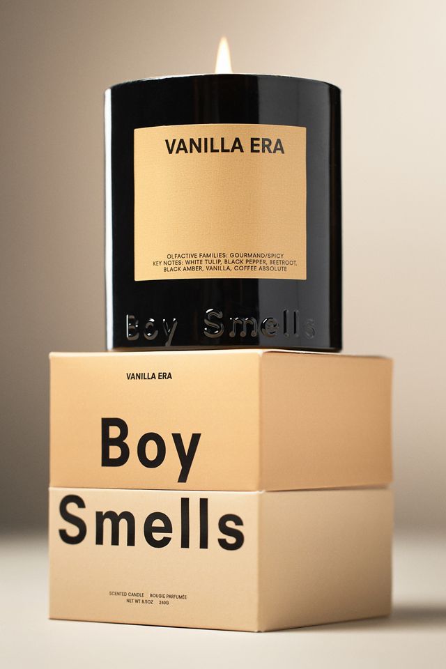 Boy Smells Vanilla Era Boxed Glass Candle #1