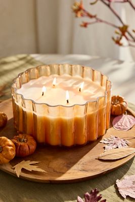 Linnea Luster Candle, Harvest Pumpkin