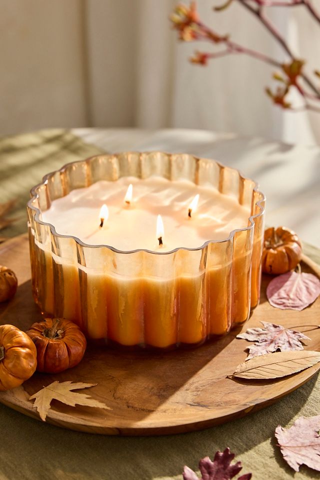 Linnea Luster Candle, Harvest Pumpkin #4
