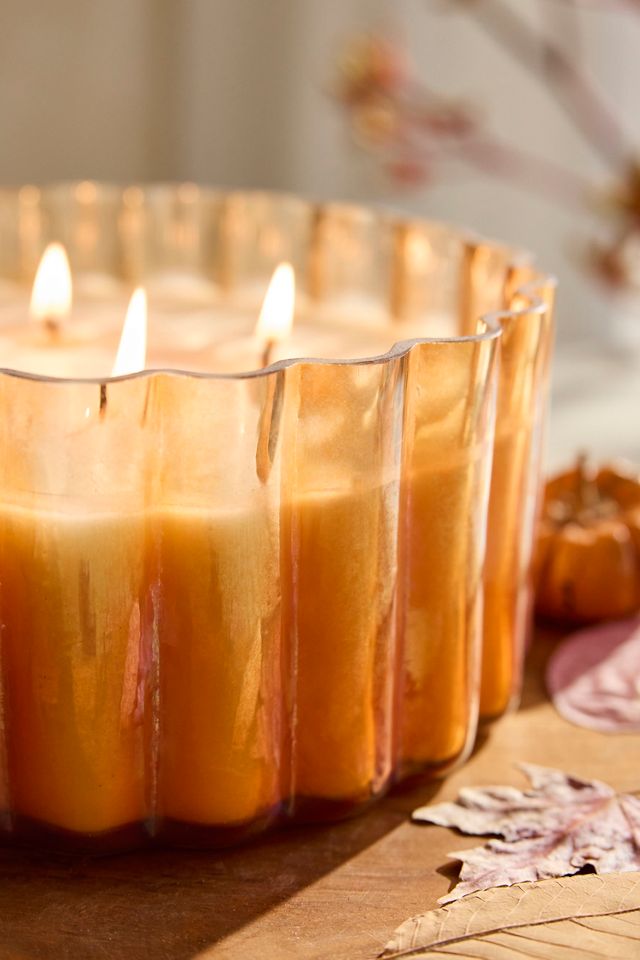 Linnea Luster Candle, Harvest Pumpkin #5
