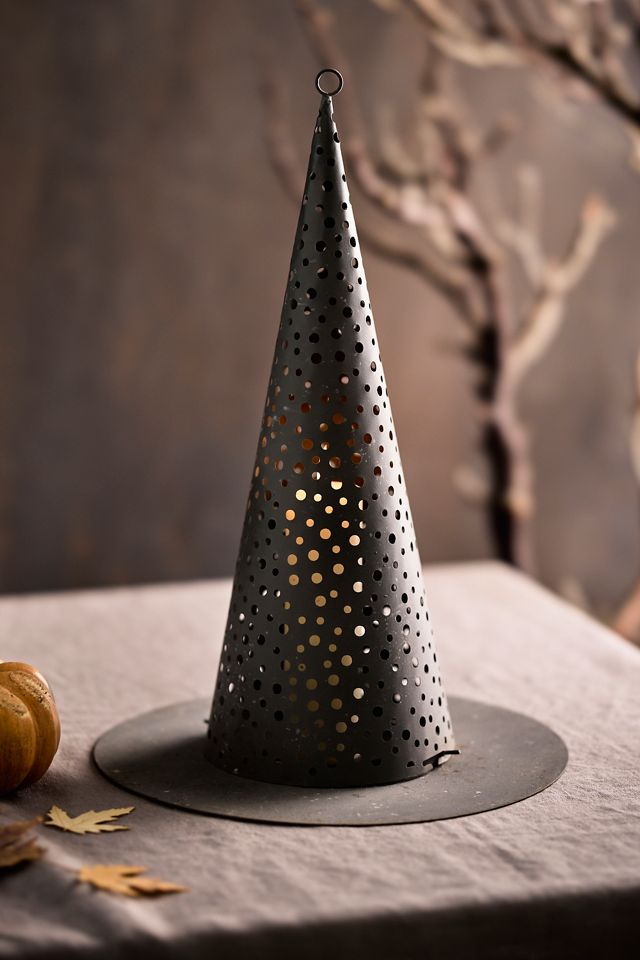 Witch Hat Iron Lantern #1