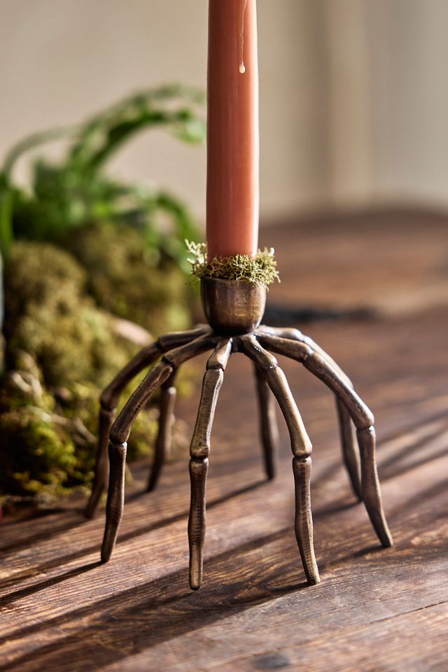 Bronze Spider Taper Holder #7