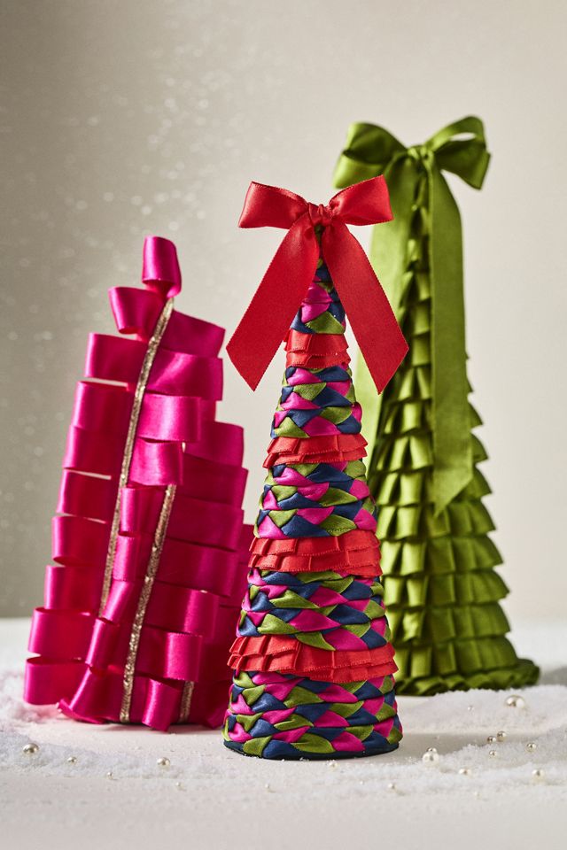 Ribbon Tabletop Tree #1