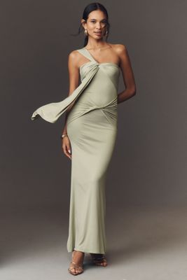Studio Lexi Nyla One-Shoulder Draped Dress