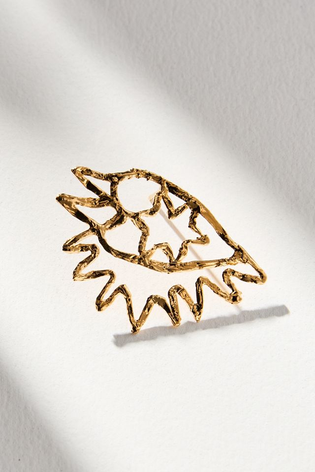 Elise Tsikis Geometric Post Earrings #1