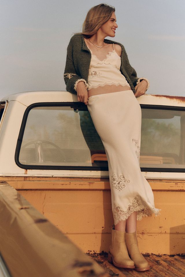 LoveShackFancy Vivia Skirt #1