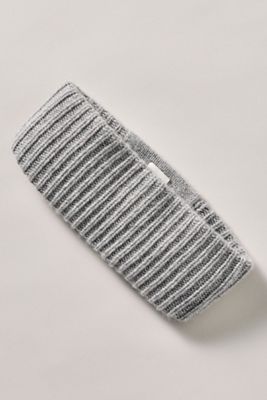 White & Warren Ribbed Cashmere Headband