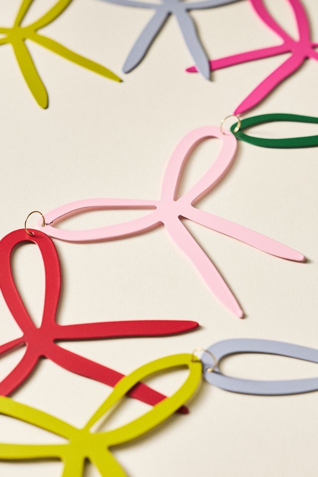 Metal Bow Garland #1